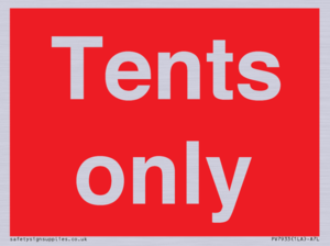 Tents only